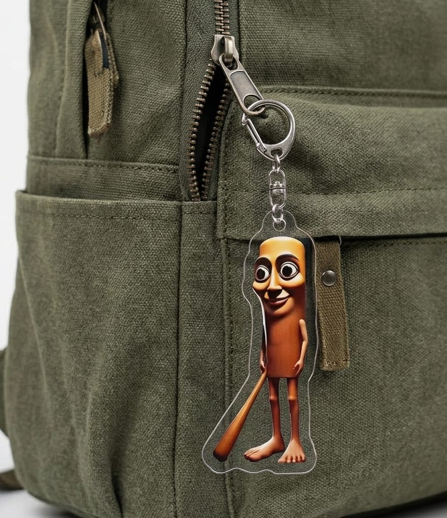 TUNG TUNG TUNG SAHUR KEYCHAIN